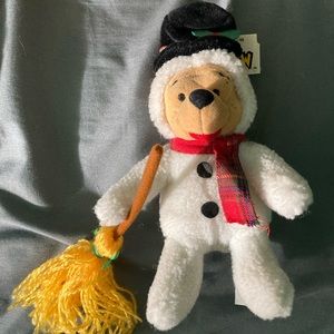winnie the pooh snowman plush